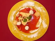 Geeiste Zitronenzabaione mit Erdbeeren - Rezept - Bild Nr. 9