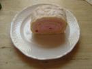 Biskuit-Erdbeer- Rolle - Rezept