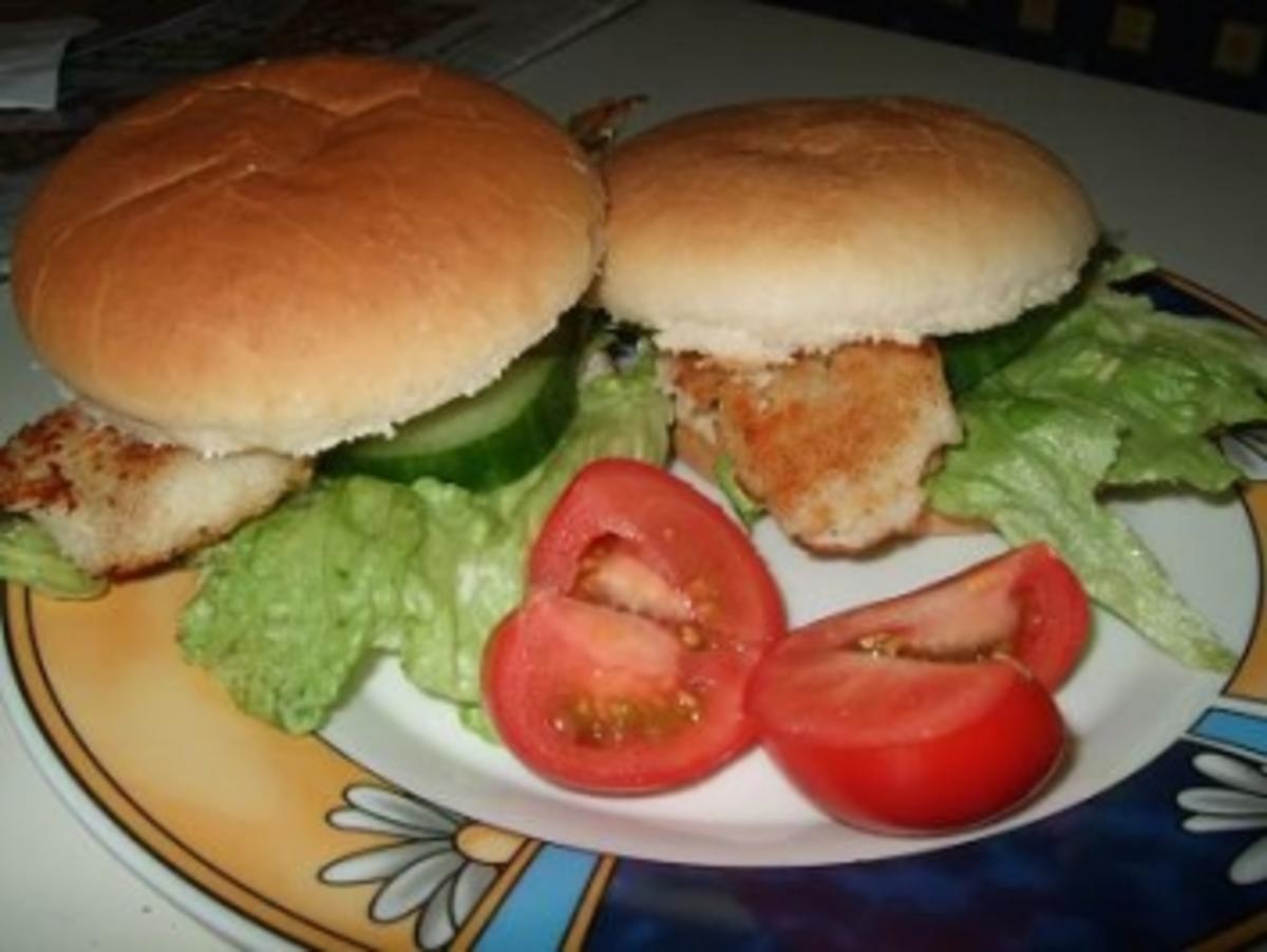 Fisch- Burger - Rezept