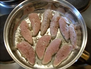 Rezept: Putenfilets in Champagner-Sahne Bild Nr. 3 Putenfilets in Champagner-Sahne - Rezept - Bild Nr. 3