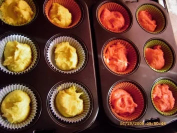 Rezept: Quietschbunte Muffins Bild Nr. 10 Quietschbunte Muffins - Rezept - Bild Nr. 10