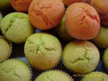 Quietschbunte Muffins - Rezept