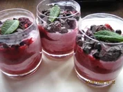 Himbeer-Quark mit Schokolade - Rezept