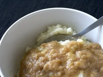 Vanillemilchreis mit Rhabarberkompott - Rezept