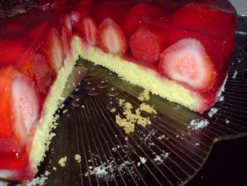 Meine letzte Erdbeertorte in diesem Jahr - Rezept