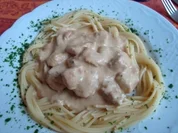 Hauptgericht - Geflügel - Geschnetzeltes Hähnchenbrustfilet in Käserahm - Rezept