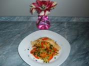 Leckere Pfannkuchen mit Gemüse - Rezept