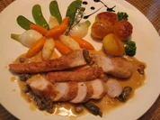 Kaninchenrückenfilet an Morchelsauce - Rezept