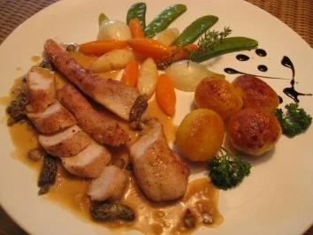 Kaninchenrückenfilet an Morchelsauce - Rezept - Bild Nr. 2