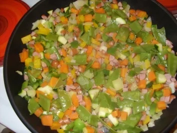 Allerlei-Gemüse mit Spiralnudeln - Rezept - Bild Nr. 4