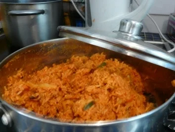 Gemüse-Reispfanne - Rezept