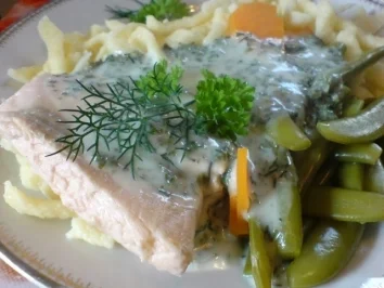 Lachsfilet in Kräuter-Wein-Sauce - Rezept - Bild Nr. 15