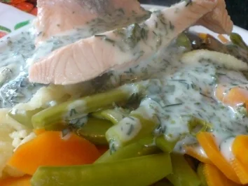 Lachsfilet in Kräuter-Wein-Sauce - Rezept - Bild Nr. 16