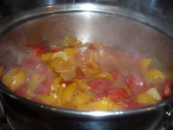 Rezept: Gebratener Pangasius mit Zitronen - Stampfkartoffeln und Paprikaschaumsauce Bild Nr. 3 Gebratener Pangasius mit Zitronen - Stampfkartoffeln und Paprikaschaumsauce - Rezept - Bild Nr. 3