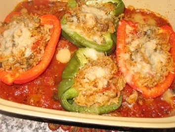 Rezept: gefüllte paprika ohne fleisch gefüllte paprika ohne fleisch - Rezept