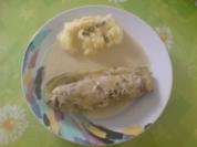 Gefüllte Zucchini mit Pfeffersoße - Rezept