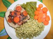Schweinsbraten in Rotwein aus dem Römertopf - Rezept