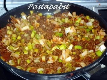 Rezept: Hackfleisch - Pasta -Topf Bild Nr. 4 Hackfleisch - Pasta -Topf - Rezept - Bild Nr. 4