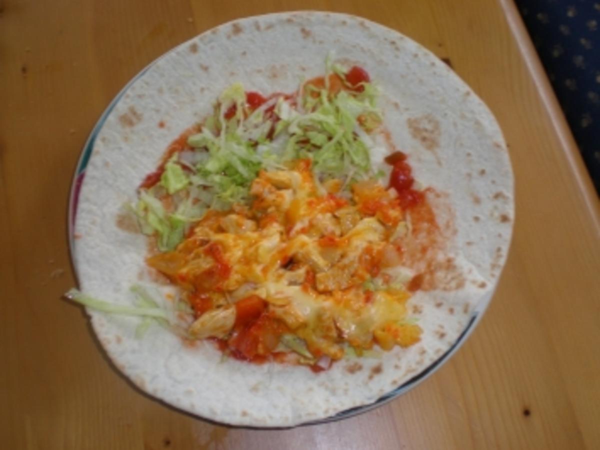 Gefüllte Wraps - Rezept mit Bild - kochbar.de