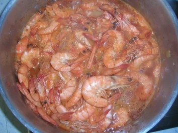 Scampi Buzzara - Rezept - Bild Nr. 3