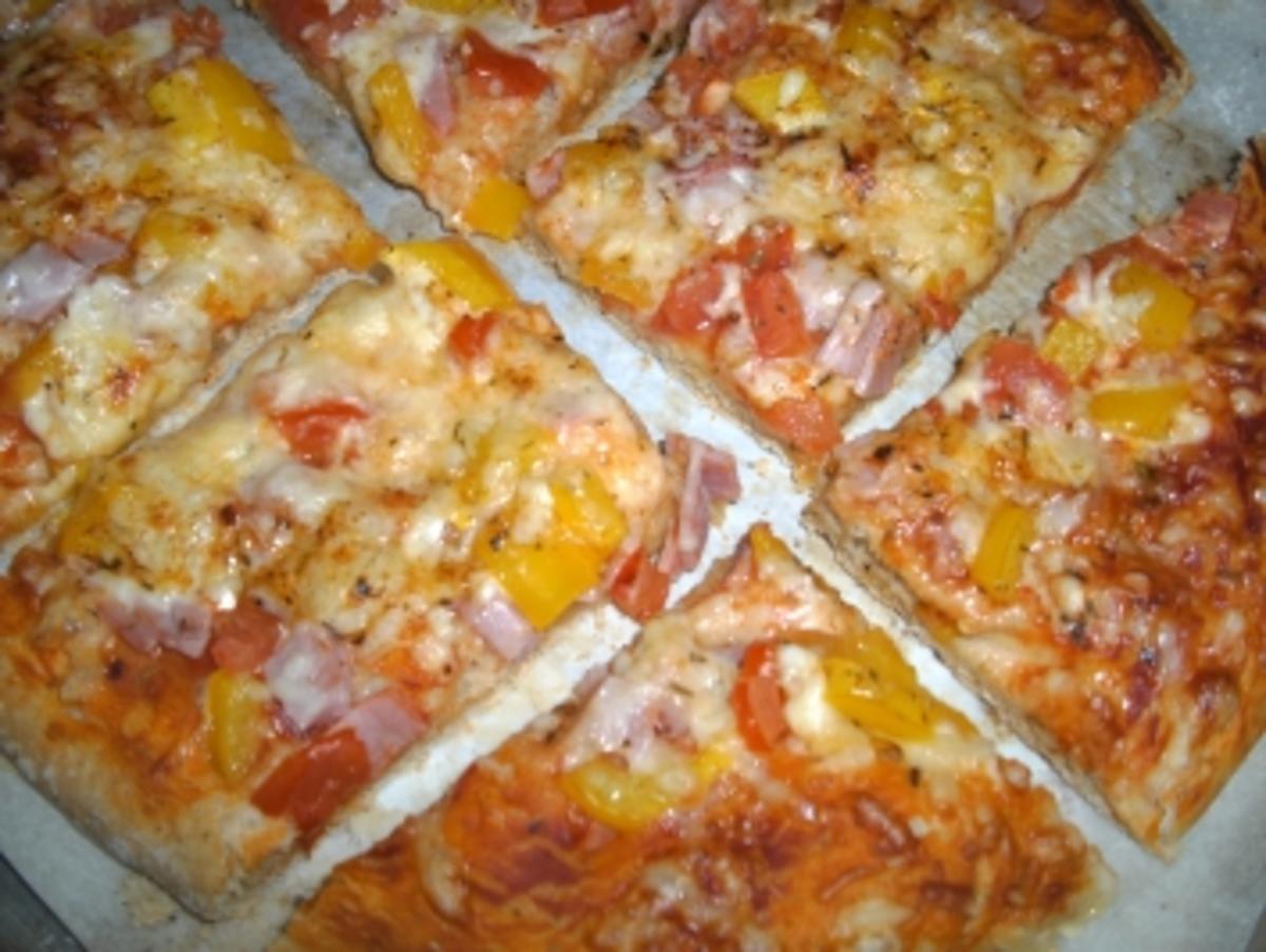 Pizza - Variante 1 - Rezept