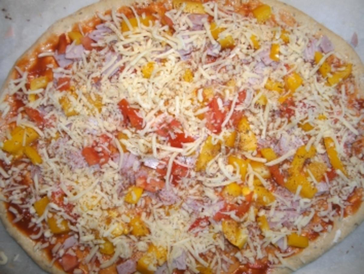 Pizza - Variante 1 - Rezept - Bild Nr. 6