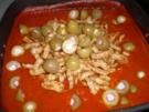 Geschnetzeltes in Tomatensoße - Rezept