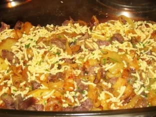 Rezept: Auflauf: Rindfleischauflauf Bild Nr. 3 Auflauf: Rindfleischauflauf - Rezept - Bild Nr. 3