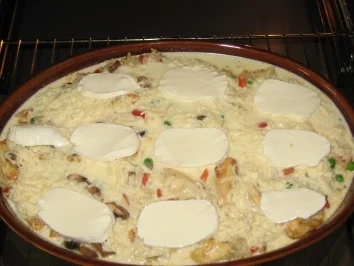 Reis-Auflauf mit Hähnchen - Rezept - Bild Nr. 8