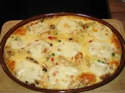 Reis-Auflauf mit Hähnchen - Rezept