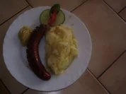 Igelwurst mit Kartoffelbrei - Rezept