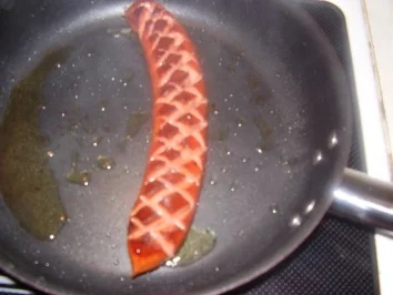 Rezept: Igelwurst mit Kartoffelbrei Bild Nr. 3 Igelwurst mit Kartoffelbrei - Rezept - Bild Nr. 3