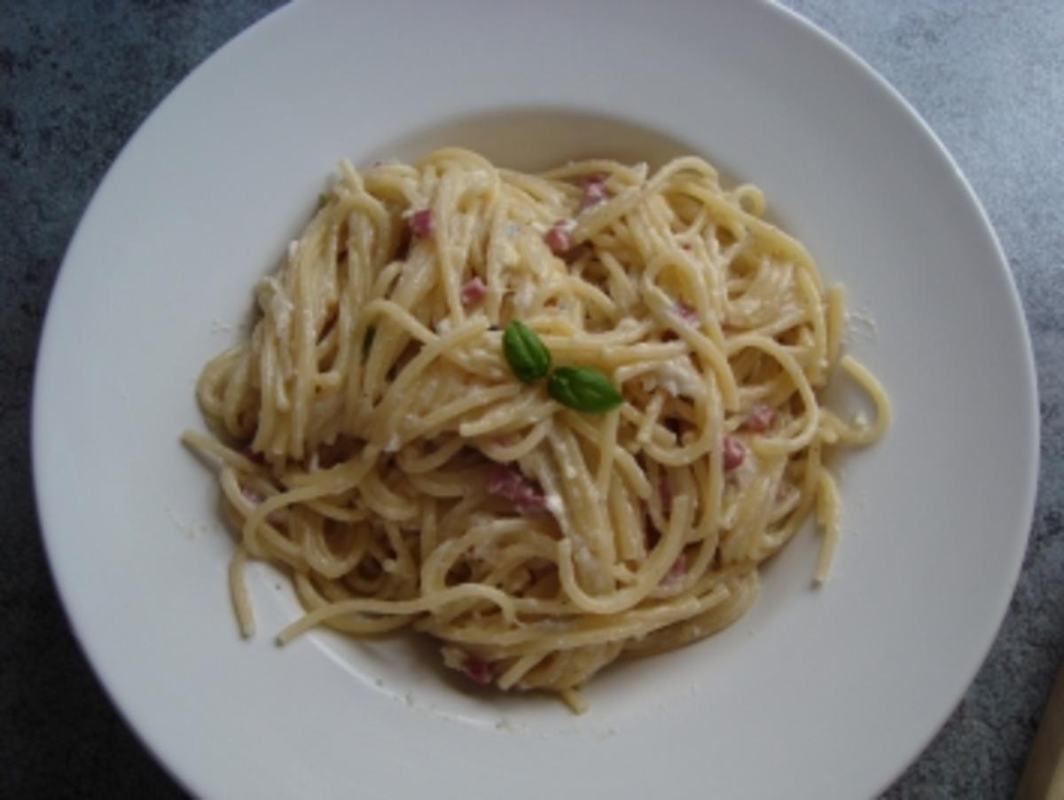 Spaghetti a la Gorgonzola - Rezept