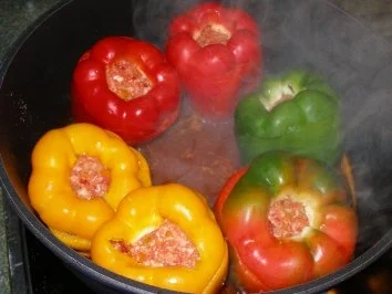 Gefüllte Paprika - Rezept - Bild Nr. 2
