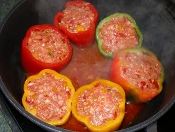 Gefüllte Paprika - Rezept - Bild Nr. 4
