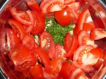 Rezept: Spagetti alla trapanese Bild Nr. 6 Spagetti alla trapanese - Rezept - Bild Nr. 6