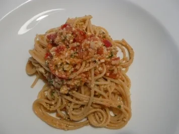 Rezept: Spagetti alla trapanese Bild Nr. 8 Spagetti alla trapanese - Rezept - Bild Nr. 8