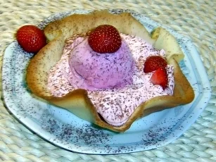 Rezept: Erdbeer-Körbchen Erdbeer-Körbchen - Rezept