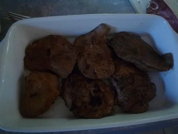 Rezept: Leber - Apfel - Zwiebel - Auflauf Bild Nr. 3 Leber - Apfel - Zwiebel - Auflauf - Rezept - Bild Nr. 3