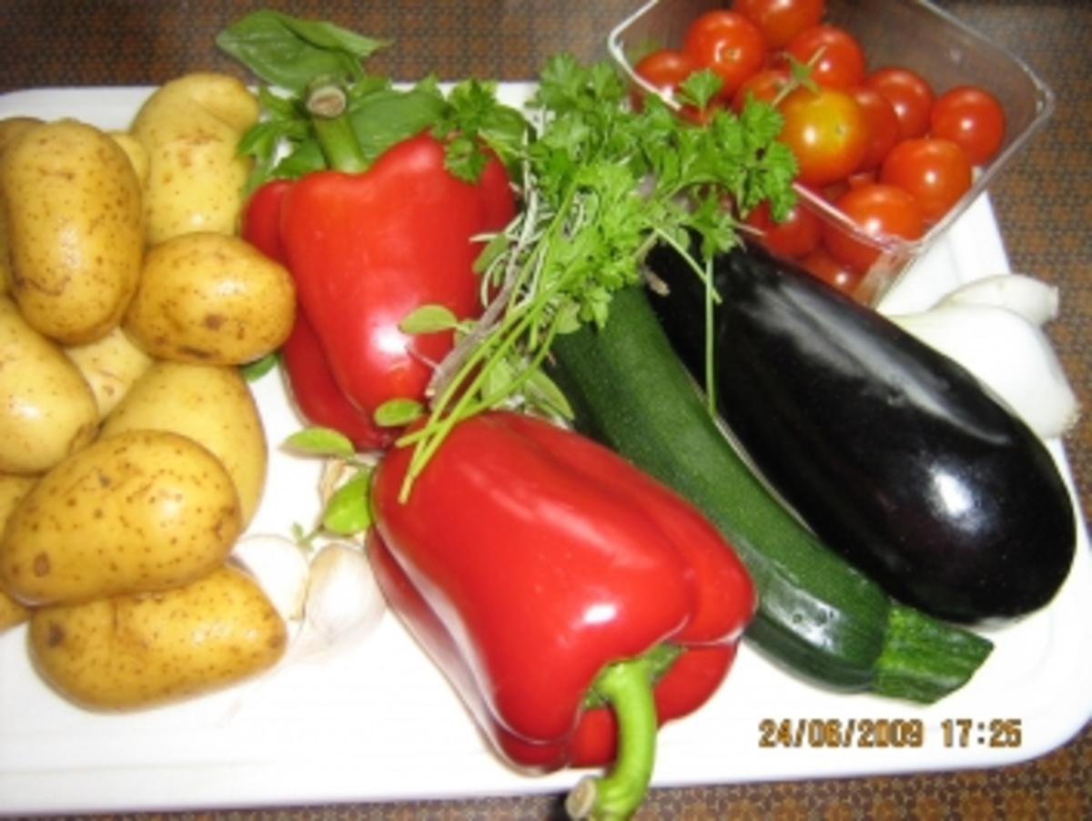 Kartoffel-Gemüse vom Blech - Rezept - Bild Nr. 2
