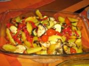 Kartoffel-Gemüse vom Blech - Rezept