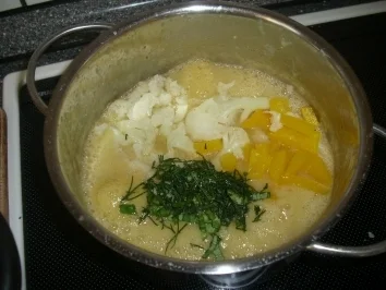 Feines Blumenkohl-Paprika-Cremesüppchen - Rezept - Bild Nr. 4