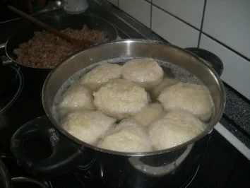 2 Tage-Kartoffelklöße halb&halb - Rezept