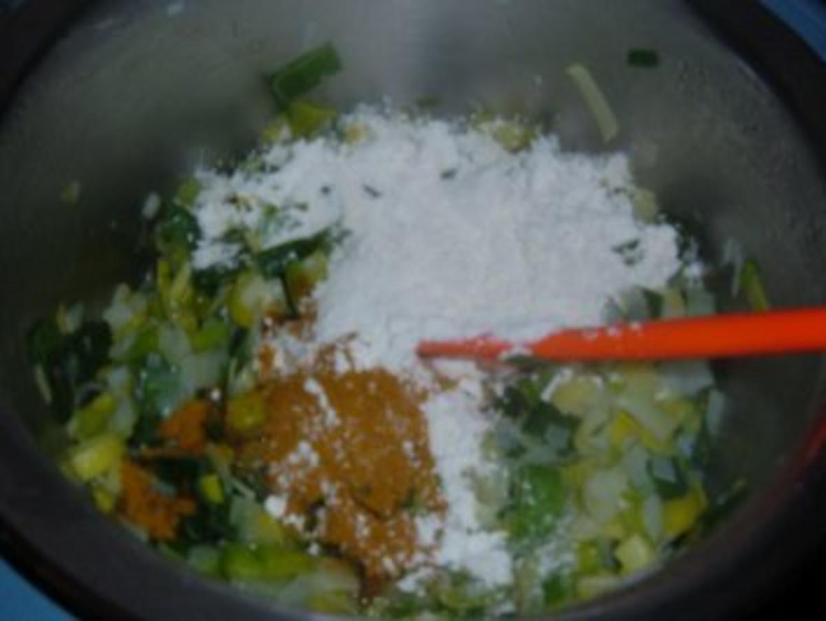 Eintopf : Lauchsuppe mit Curry - Rezept - Bild Nr. 3