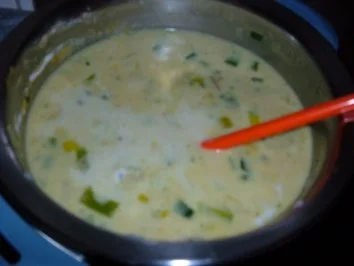 Eintopf : Lauchsuppe mit Curry - Rezept - Bild Nr. 4