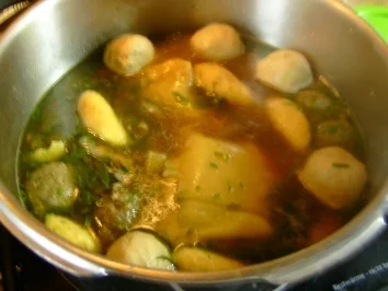 Rezept: Hochzeitssuppe Bild Nr. 3 Hochzeitssuppe - Rezept - Bild Nr. 3