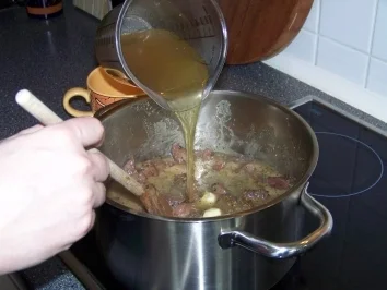 Rezept: Fleisch - Lammgulasch Bild Nr. 2 Fleisch - Lammgulasch - Rezept - Bild Nr. 2