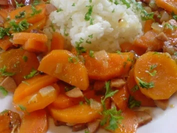 Möhrenpfanne - Rezept