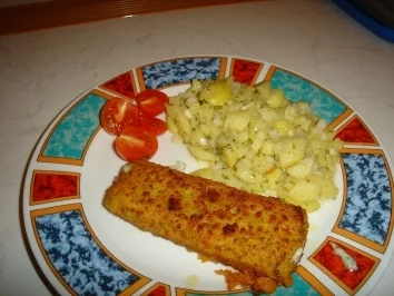Rezept: Goldschatz von Iglo und einen Kartoffelsalat wie ich in mag Goldschatz von Iglo und einen Kartoffelsalat wie ich in mag - Rezept
