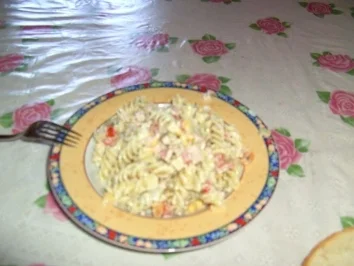 Rezept: Nudelsalat Bild Nr. 2 Nudelsalat - Rezept - Bild Nr. 2